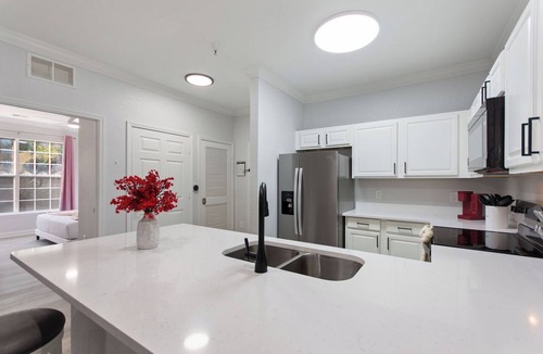 Four Corners Condo | Stylish 3BR Condo in Tuscana Resort | Pool, Balcony & Prime Location!