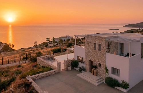 Elation Villa | Stylish Contemporary Villa with Spectacular Sea Views near Cove