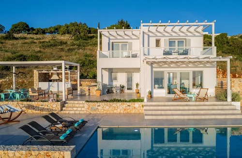 Elation Villa | Stylish Contemporary Villa with Spectacular Sea Views near Cove