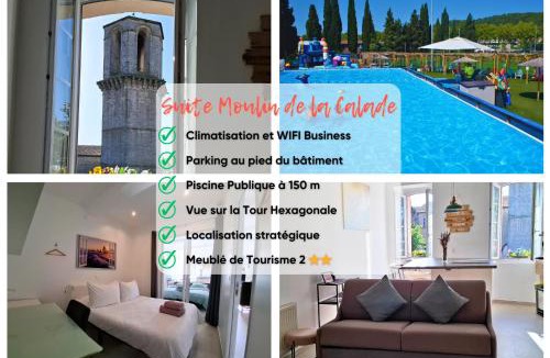 Le Luc Apartment | Suite Moulin de la Calade! Vue sur la Tour, Climatisation, Provence