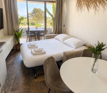 Villeneuve Loubet Beach Apartment | Terrace Marina Baie des Anges Walk to Beach