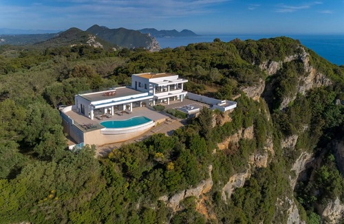 Paleokastritsa Villa | The Clifftop Villa - Ensconced in Nature's Magnificence