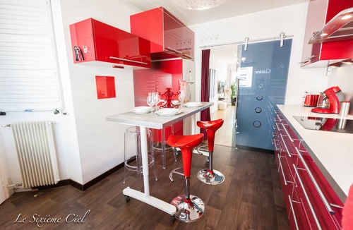 Moliere Vauban Apartment | ★ The Sixième Ciel ★ 70 m² with Balcony & Parking - central LYON ❤️