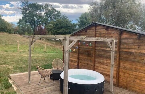 Meilhac Ski Chalet | The Unusual Getaway Nature Chalet & Hot Tub