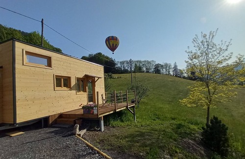 Flumet Cabin | Tiny House à la Montagne Avec vue sur le Mont Blanc