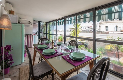 Naples City Centre Apartment | Top floor panoramic terrace in historical center