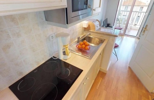Menton Apartment | Top Floor Studio with Terrace and Private Parking
