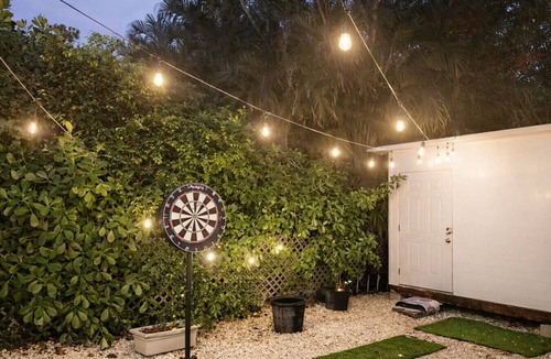 Midtown House | Tropical Wynwood Tiny House Oasis w/Private Garden & Hot Tub