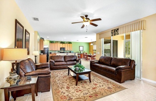 Watersong House | Ultimate Outdoor Living! No Rear Neighbors! Resort Near Disney!