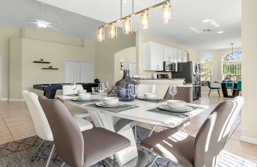 Crystal Cove House | Upstay - New Home Near Disney w Private Pool BBQ