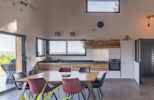 Ucel Villa | Villa Celeste Ardeche – Modern Villa with Mountain Views, Pool & Garden