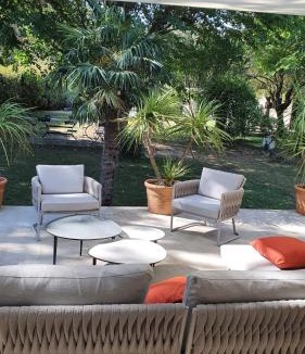 Collias Villa | Villa Cocon du Gardon - Piscine privée - Climatisation -8 couchages