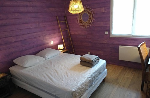 Lamalou-les-Bains House | Villa Creole Lamalou: F3 large terraces south view calm apartment Vanille