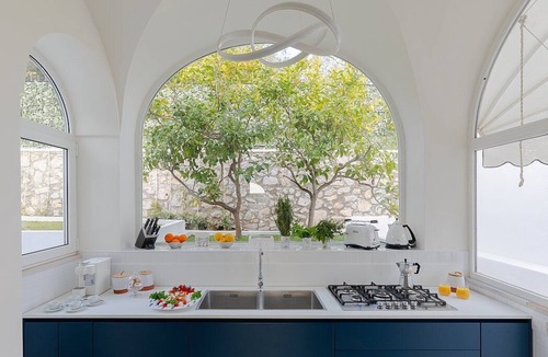 Anacapri Villa | Villa Egeria: A charming and bright two-story villa situated on a hillside in a residential area, with Free WI-FI.