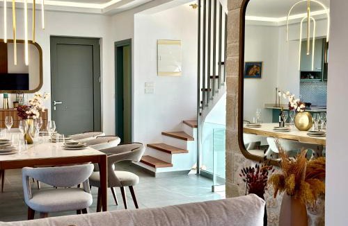 Douliana Villa | Villa Eleni, Vamos Sea & Mountain View with Pool