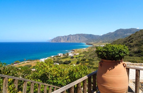 Mochlos Villa | Villa Fegari - Charming Stone House with Private Pool & Sea Views near Mochlos