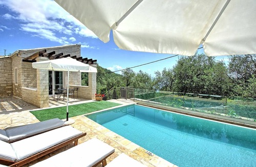 Kavalleraina Villa | Villa Jacaranda - Vacation villa with private and heated pool by Agni Bay, Corfu