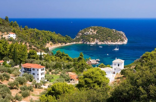 Skopelos Villa | Villa Ourania Large Private Pool Sea Views A C Wifi - 1491