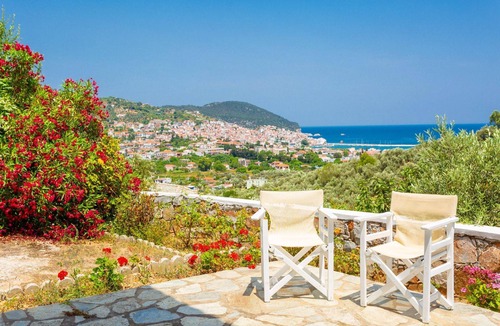 Skopelos Villa | Villa Ourania Large Private Pool Sea Views A C Wifi - 1491