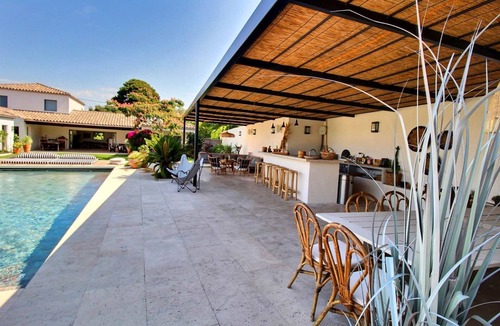 Cassis House | Villa view Cap Canaille near Cassis, swimming pool