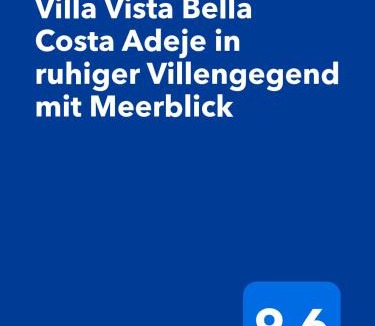 Costa Adeje Villa | Villa Vista Bella Costa Adeje in ruhiger Villengegend mit Meerblick