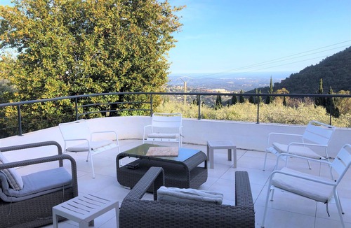 Grasse House | Villa vue mer et Oliviers