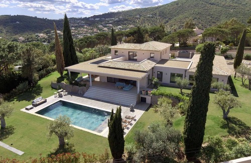Sainte-Maxime House | VILLA WITH POOL FOR RENT FOR 10 PEOPLE - SEA VIEW