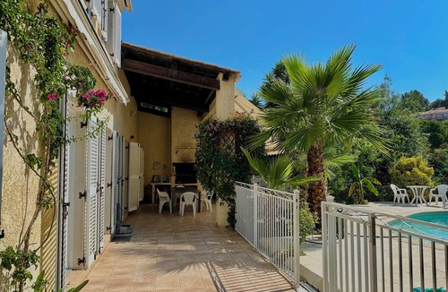 Villeneuve-Loubet Villa | Villa with private pool 5 rooms (5 clim) WIFI parking (Villeneuve Loubet)
