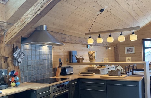 La Chapelle-d'Abondance Apartment | Warm and spacious duplex in Abondance farmhouse 135m2
