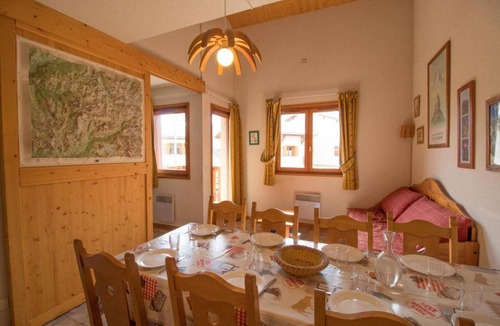 Aussois Apartment | Wifi, 1st floor, balcony, tv, ski locker, 60m², Aussois