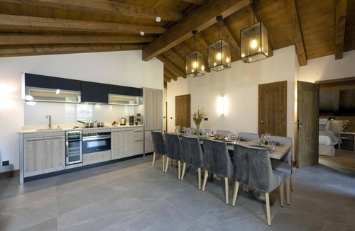 Les Contamines-Montjoie Apartment | Wifi, fitness, swimming pool, sauna, hammam, balcony, tv, ski locker, 140m², Les Contamines-Montjoie