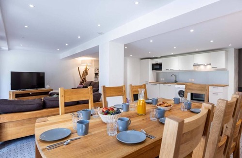 Nancroit Apartment | Wifi, view mountain, parking, tv, ski locker, 115m², Peisey-Vallandry