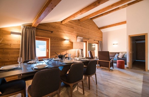 Praz-sur-Arly Apartment | Wood & Stone Alpine Luxury