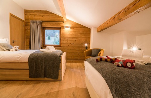 Praz-sur-Arly Apartment | Wood & Stone Alpine Luxury