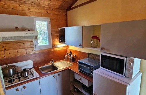 Saint-Laurent-du-Verdon Ski Chalet | ZEcamping 3* piscine chalet 27m2 4 pers