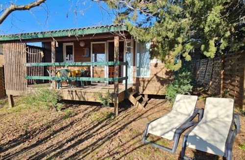 Saint-Laurent-du-Verdon Ski Chalet | ZEcamping 3* piscine chalet 27m2 4 pers