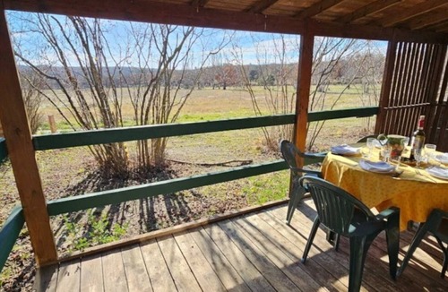 Saint-Laurent-du-Verdon Ski Chalet | ZEcamping 3* piscine chalet 27m2 4 pers