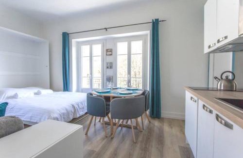 Challes-les-Eaux Apartment | Zen Studio Les Thermes - Challes Centre - Parking