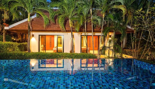1350㎡ Gated Private Royal Pool Beach Villa 4 bdrsn