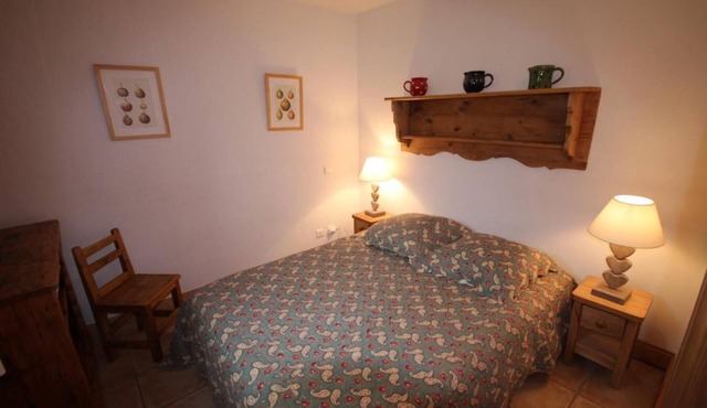 1st floor, view panoramic, balcony, tv, ski locker, 77m², Les Saisies