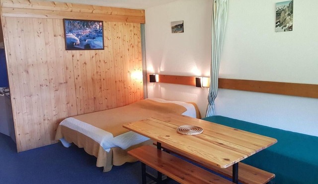 50m from resort center, 1st floor, tv, 24m², Les Arcs