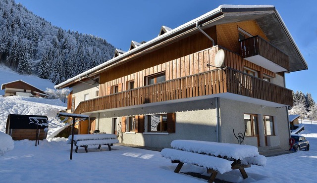 Apartment 'Coeur De Charmy' with Mountain Views and Wellness Spa