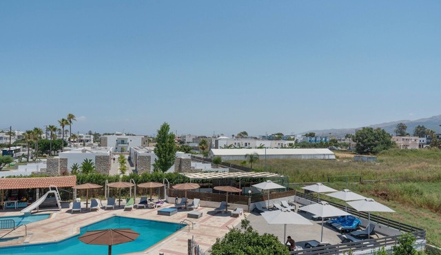 Apartment 'Golden Sun Two-bedroom Apt 4' with Sea View, Shared Pool and Wi-Fi