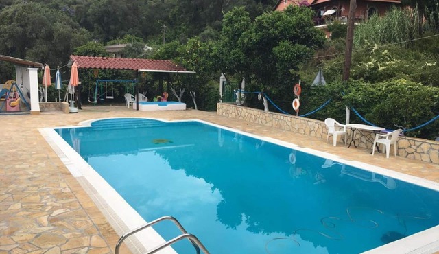 Apartment in Mpenitses with Sea View & Pool