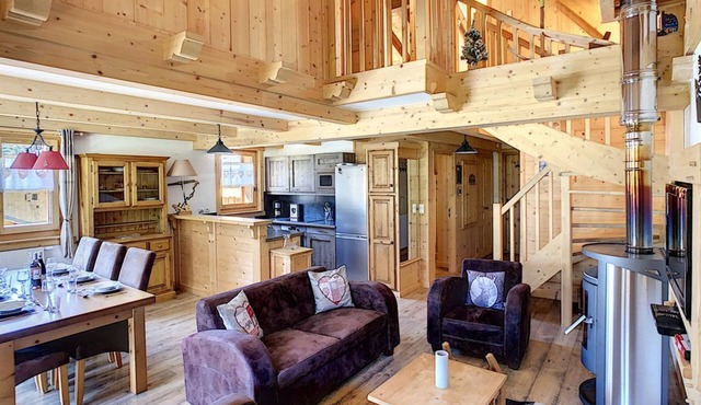 Apartment Lyra, Samoens, 3 bedrooms, charming features and panoramic views