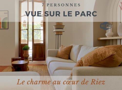 Appartement 7 pers-Terrasse-Vue Parc