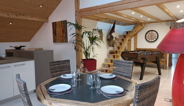 Appartement Centre Village vue lac