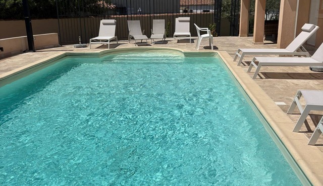 Beautiful vacation home with enclosed garden and private swimming pool