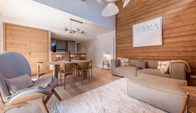 Bel appartement moderne à Méribel Mottaret avec terrasse - 6 pers - FR-1-613-118