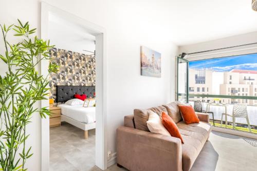BnGo l Le Spacieux Cocon PartDieu l parking, balcon, 4p